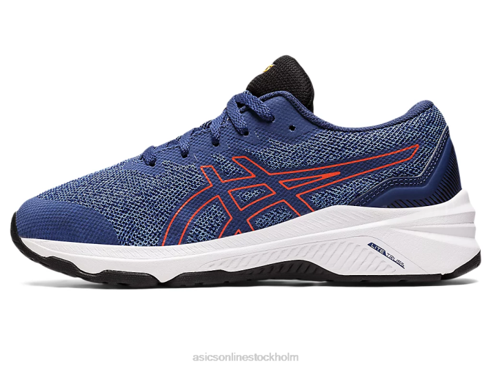 Asics gt-1000 11 grundskola barn D6D04341 azurblått/djupt hav