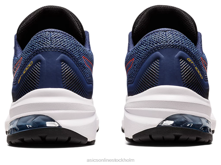 Asics gt-1000 11 grundskola barn D6D04341 azurblått/djupt hav