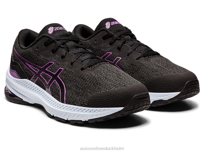 Asics gt-1000 11 grundskola barn D6D04360 grafitgrå/orkidé