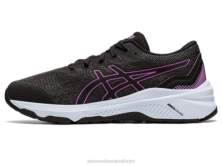 Asics gt-1000 11 grundskola barn D6D04360 grafitgrå/orkidé