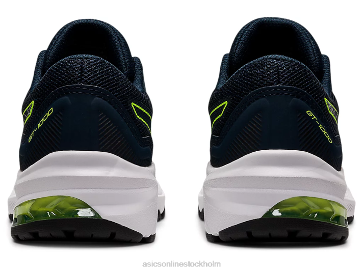 Asics gt-1000 11 grundskola barn D6D04405 fransk blå/farlig grön