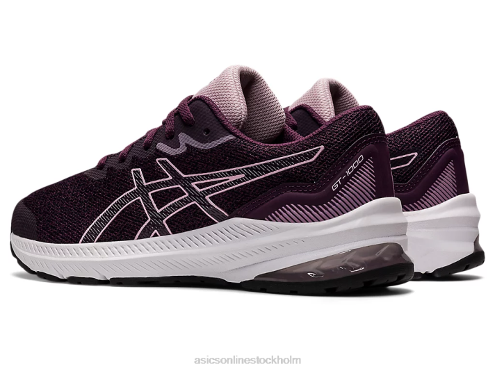 Asics gt-1000 11 grundskola barn D6D04446 djupt plommon/knappt rosa