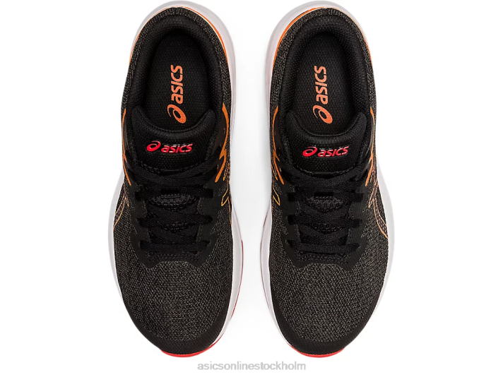 Asics gt-1000 11 grundskola barn D6D04471 grafitgrå/eldröd