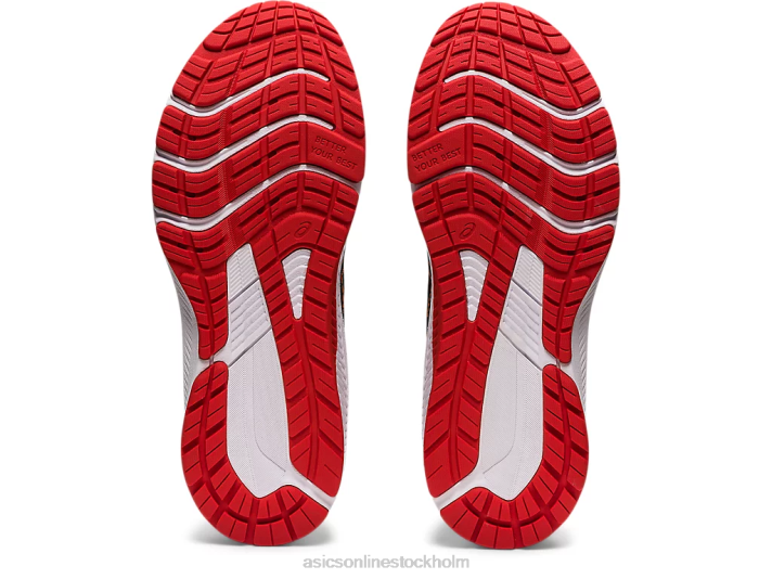 Asics gt-1000 11 grundskola barn D6D04471 grafitgrå/eldröd