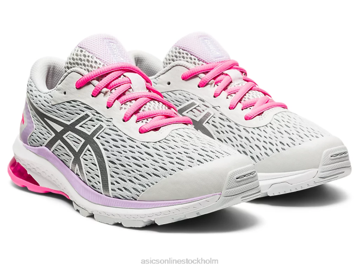 Asics gt-1000 9 grundskola barn D6D04563 glaciärgrå/rent silver