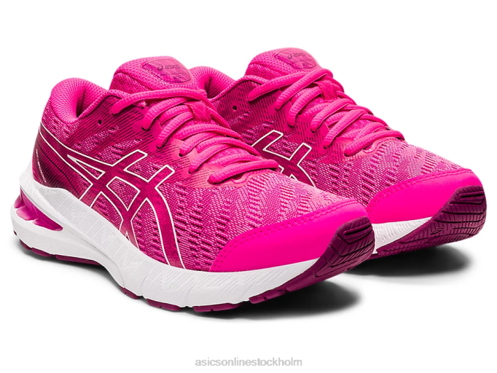 Asics gt-2000 10 grundskola barn D6D04324 rosa glo/vit