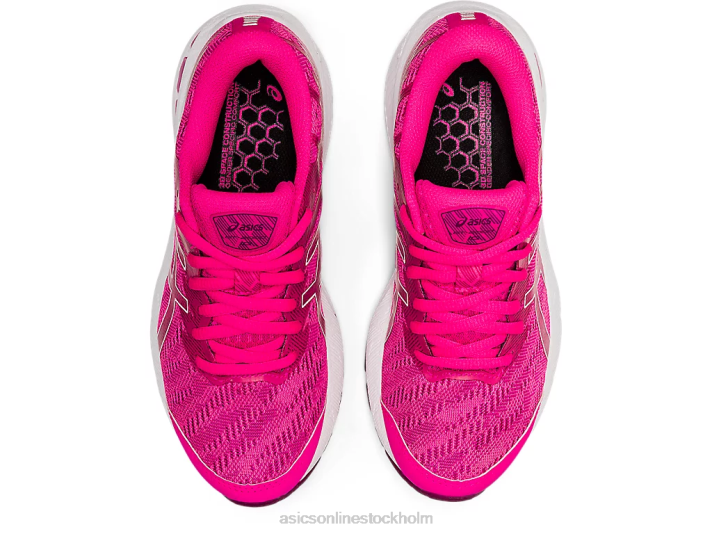 Asics gt-2000 10 grundskola barn D6D04324 rosa glo/vit