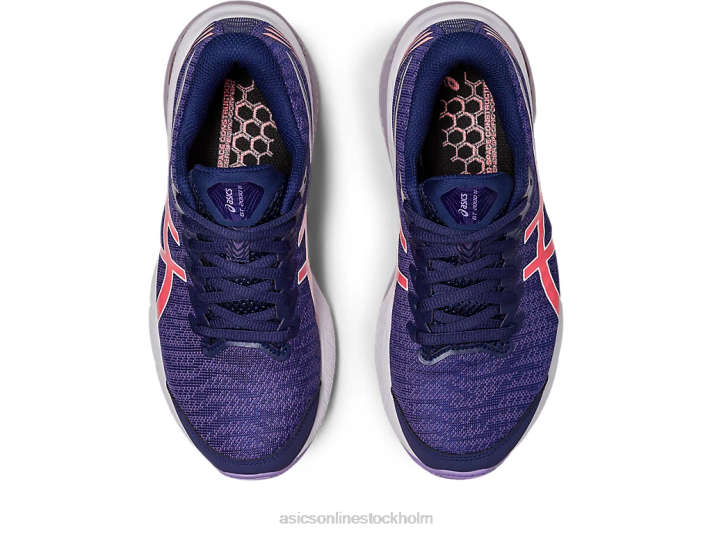 Asics gt-2000 11 grundskola barn D6D04337 indigoblått/papaya