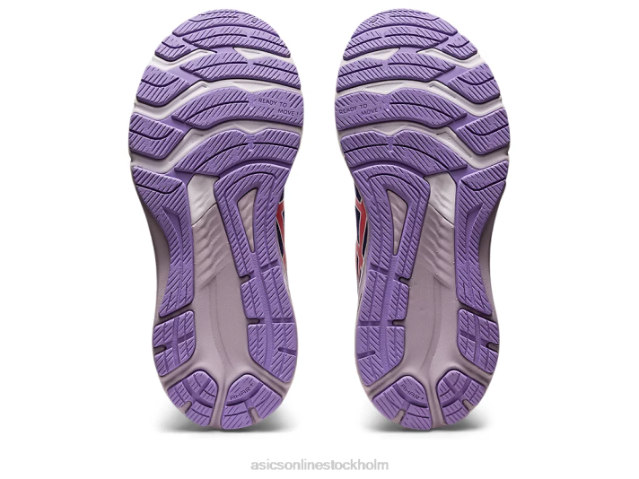 Asics gt-2000 11 grundskola barn D6D04337 indigoblått/papaya