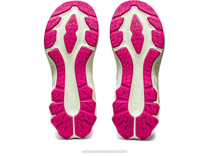 Asics novablast 2 grundskola barn D6D04282 svart/frukt punch