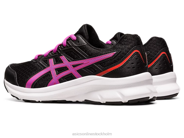 Asics ryck 3 klass skola barn D6D04391 svart/orkidé