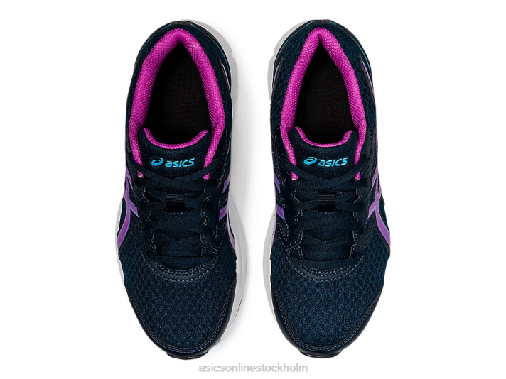 Asics ryck 3 klass skola barn D6D04539 fransk blå/digital druva