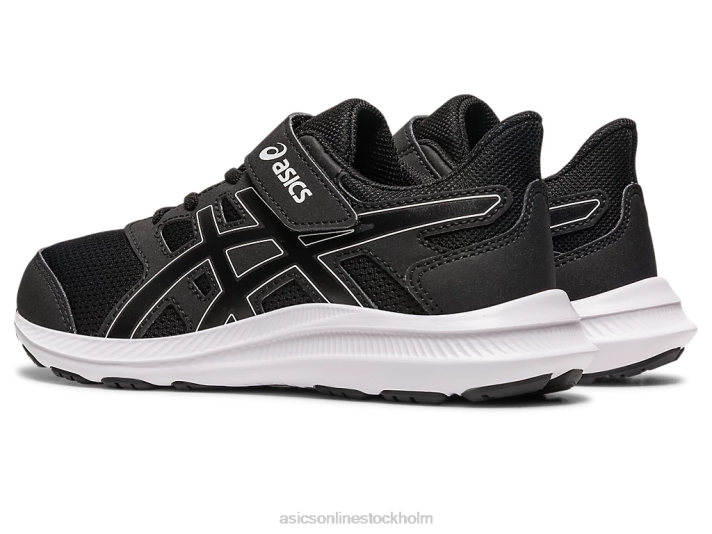Asics ryck 4 förskola barn D6D04262 svart vit