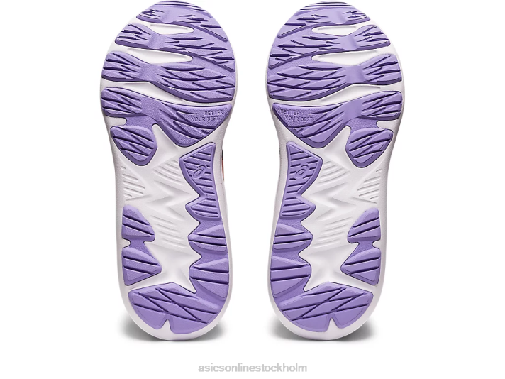 Asics ryck 4 förskola barn D6D04274 svart/papaya