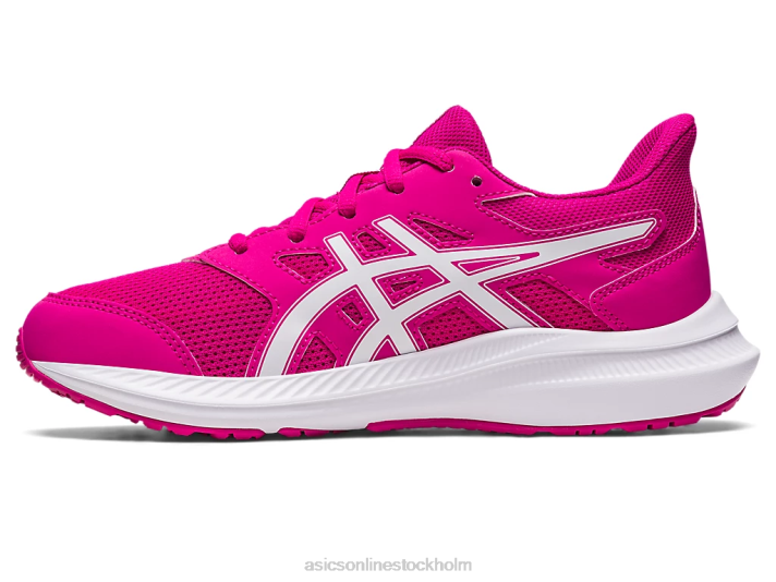 Asics ryck 4 klass skola barn D6D04265 rosa rave/vit