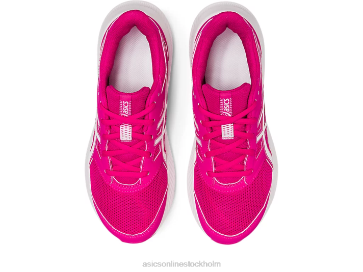 Asics ryck 4 klass skola barn D6D04265 rosa rave/vit