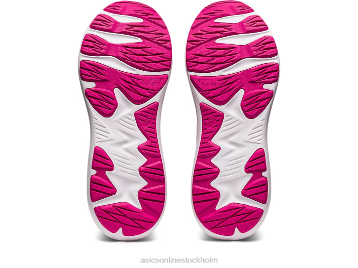 Asics ryck 4 klass skola barn D6D04265 rosa rave/vit