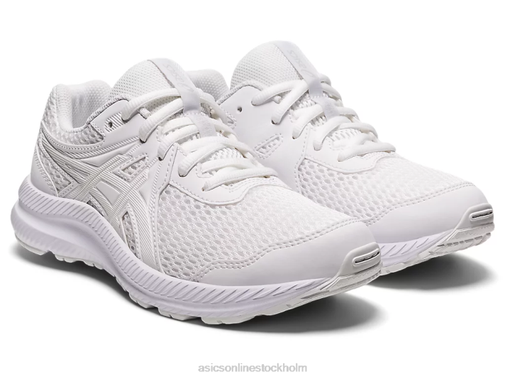 Asics tävla 7 klass skolan barn D6D04410 vit