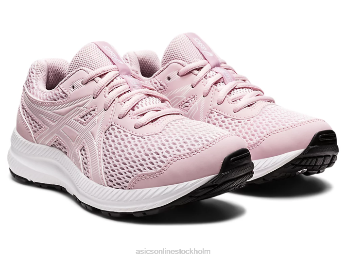 Asics tävla 7 klass skolan barn D6D04476 knappt rosa/vit