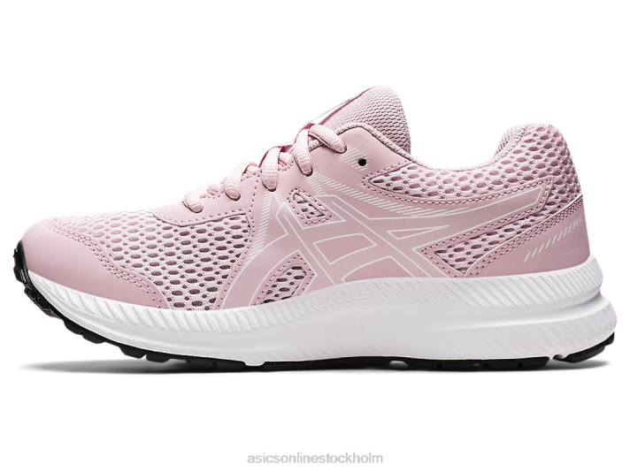 Asics tävla 7 klass skolan barn D6D04476 knappt rosa/vit