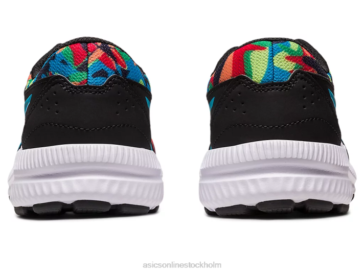 Asics tävla i 8 klass barn D6D04256 svart/öblå