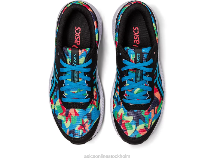 Asics tävla i 8 klass barn D6D04256 svart/öblå