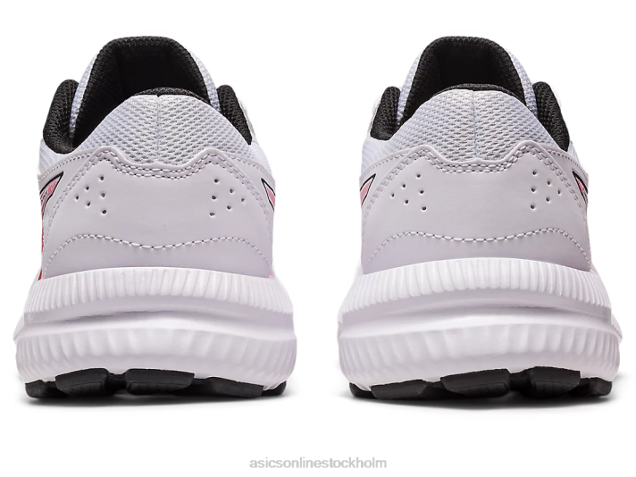 Asics tävla i 8 klass barn D6D04281 vit/elektrisk röd