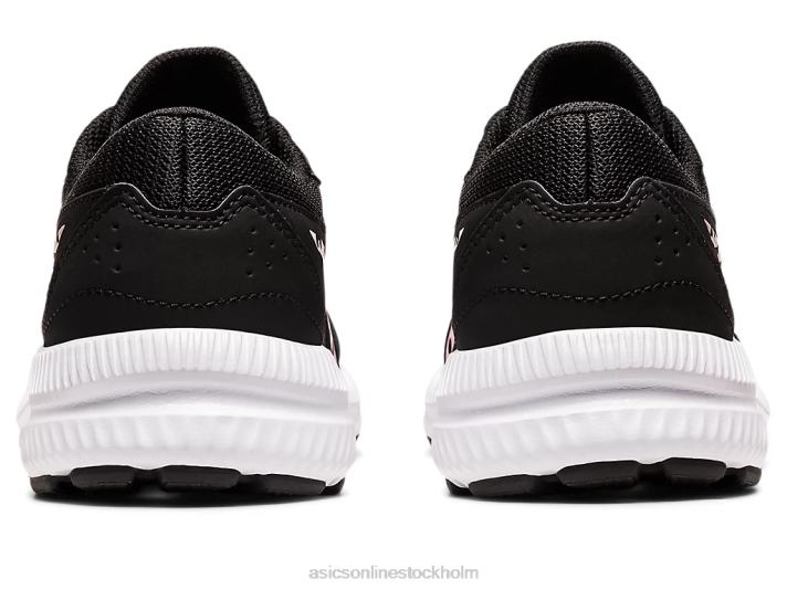 Asics tävla i 8 klass barn D6D04400 svart/frostad ros