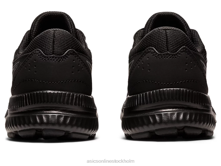 Asics tävla i 8 klass barn D6D04402 svart/bärgrå