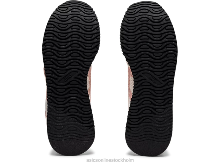 Asics tiger runner grundskolan barn D6D04450 vit / ingefära persika