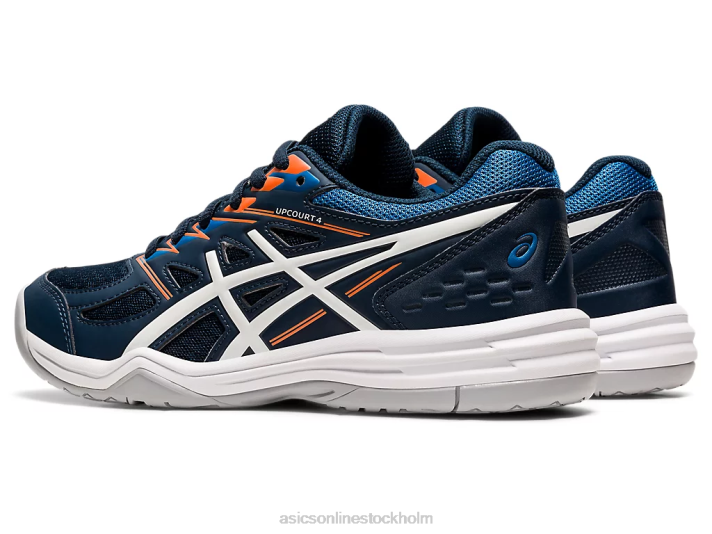 Asics upcourt 4 klass skola barn D6D04425 fransk blå/vit