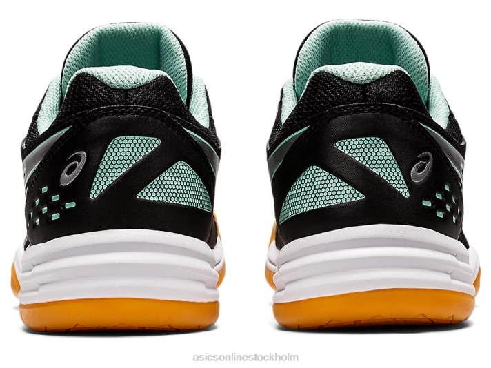 Asics upcourt 4 klass skola barn D6D04456 svart/färsk is