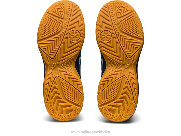 Asics upcourt 5 klass skola barn D6D04271 ö blå/vit