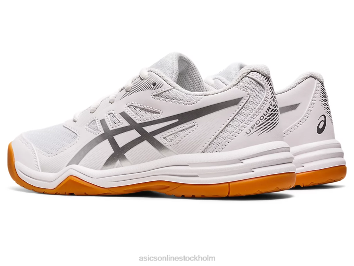 Asics upcourt 5 klass skola barn D6D04388 vit/rent silver