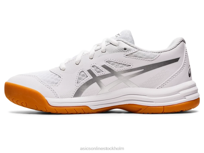 Asics upcourt 5 klass skola barn D6D04388 vit/rent silver