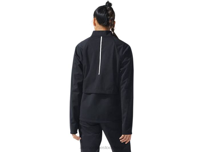 Asics Thermostorm jacka med dragkedja kvinnor D6D03633 prestanda svart
