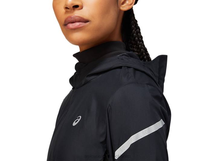 Asics lite-show jacka kvinnor D6D03660 prestanda svart