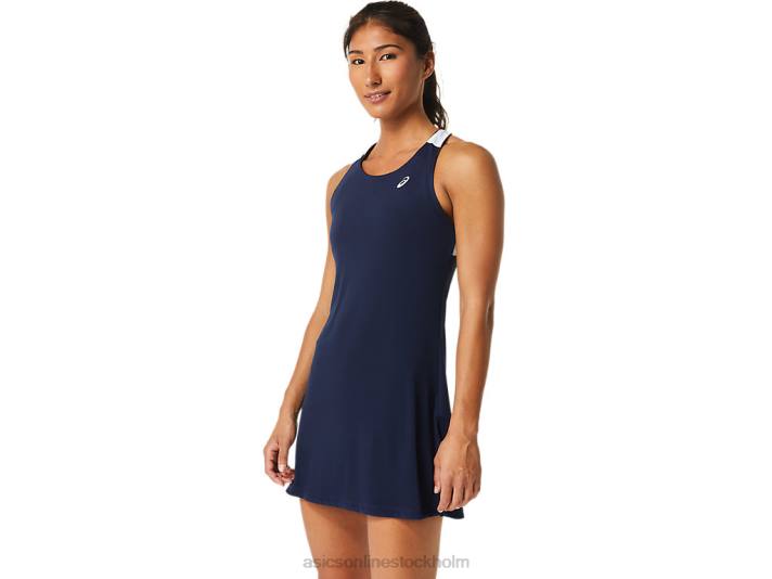 Asics hovklänning kvinnor D6D02532 midnatt/briljant vit