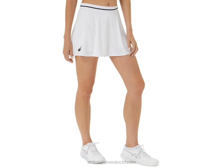 Asics match skort kvinnor D6D02508 lysande vit