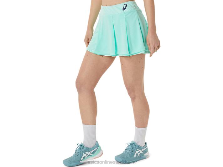 Asics match skort kvinnor D6D03038 färsk is