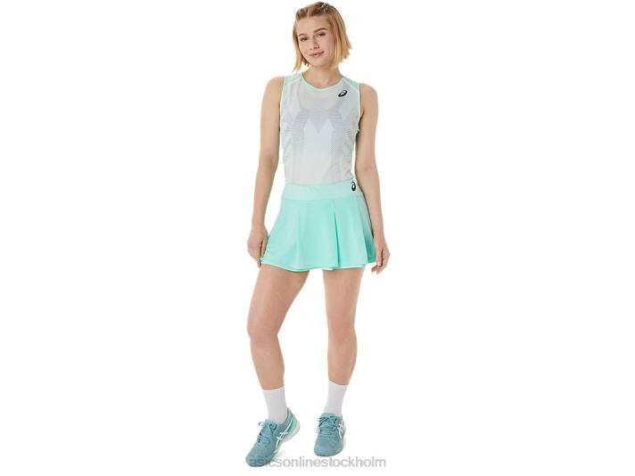 Asics match skort kvinnor D6D03038 färsk is