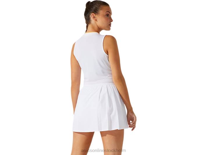 Asics matchklänning kvinnor D6D04067 lysande vit/lysande vit