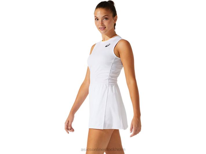 Asics matchklänning kvinnor D6D04067 lysande vit/lysande vit