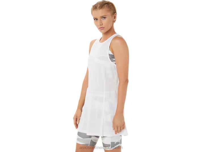 Asics ny stark 92 klänning kvinnor D6D03283 lysande vit