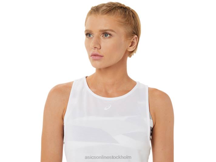 Asics ny stark 92 klänning kvinnor D6D03283 lysande vit