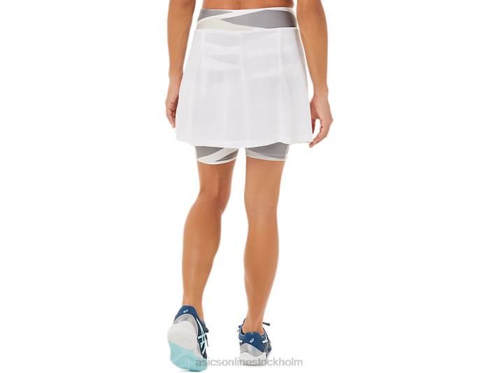 Asics ny stark 92 skort kvinnor D6D03276 lysande vit