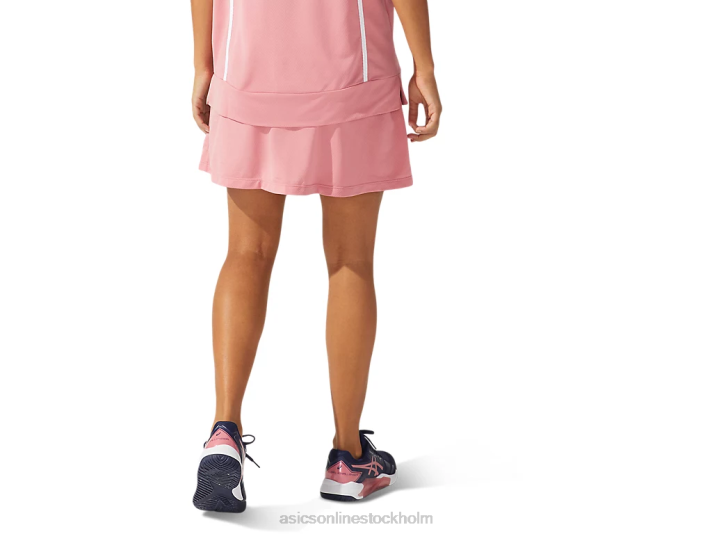 Asics ny stark 92 skort kvinnor D6D03833 smokey rose/deep mars tryck