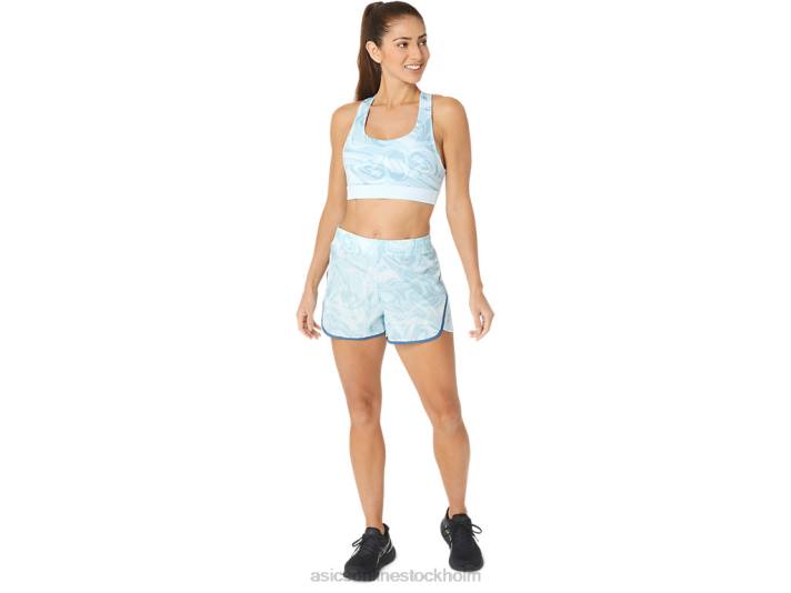 Asics 2.5in pr lyte short 2.0 kvinnor D6D02167 sky sumi droppe
