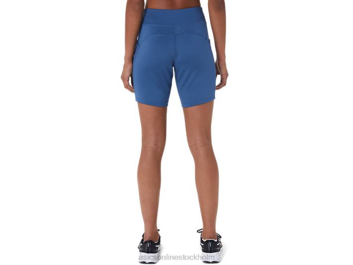 Asics 7in stickad kort kvinnor D6D02774 storhaj