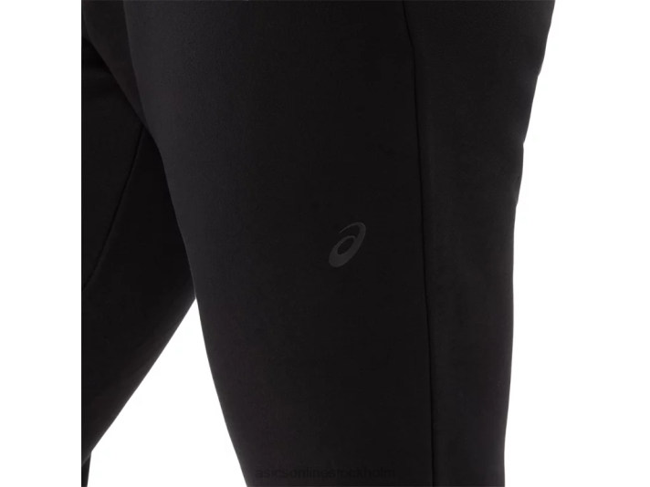 Asics borstad stickad byxa kvinnor D6D02901 prestanda svart